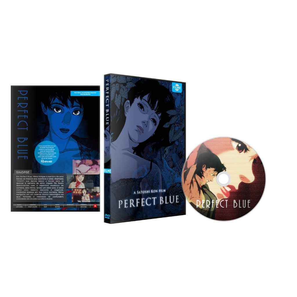 Dvd Perfect Blue Satoshi Kon | Shopee Brasil