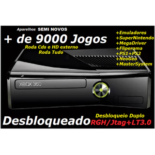 Xbox 360 Desbloqueado +d 9500 Jogos a Escolha