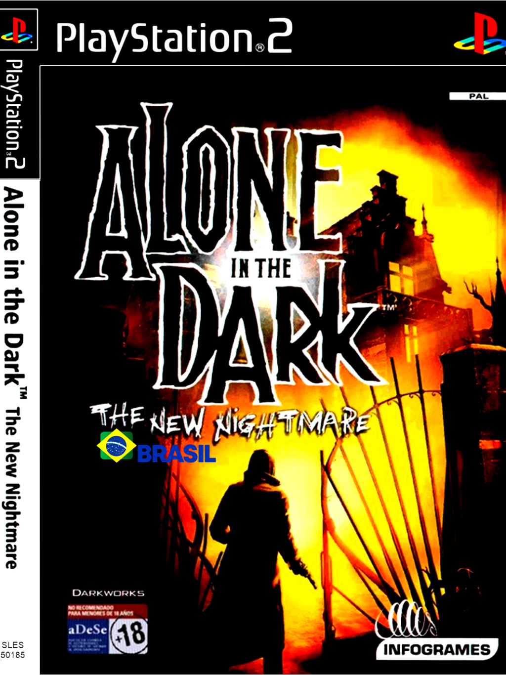 Alone in THe Dark Português Dublado PT-BR - Ps2 Jogo PlayStation 2 Game –  (patch) - 073536 | Shopee Brasil