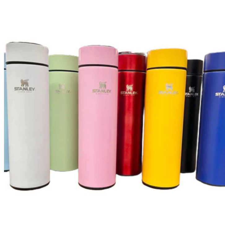 Garrafa Térmica Inteligente Sensor De Temperatura Digital Led Café Água Quente Gelado