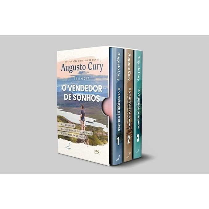 Box Especial - Trilogia O Vendedor de Sonhos - Augusto Cury | Shopee Brasil