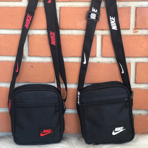 Bolsa masculina feminina carteira shoulder bag pochete alça regulável