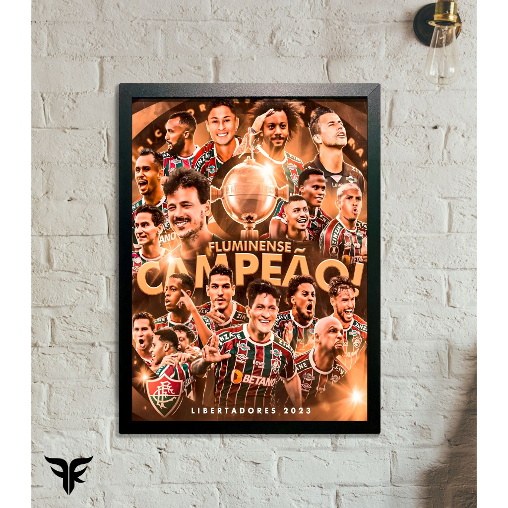 Quadro Fluminense - Campeão Libertadores 2023