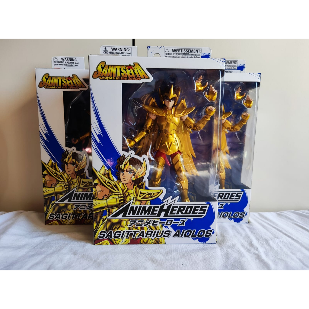 Knights of the Zodiac Anime Heroes Sagittarius Aiolos Action Figure