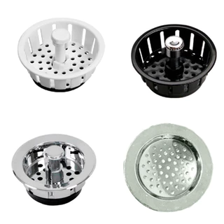 Ralo Cestinha Americano Branco Preto Cromado Branco ABS Com Ou Sem Pino Raliniho Pia Cozinha Casa em Oferta na Shopee