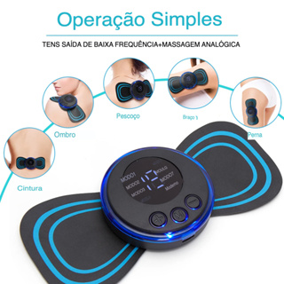 Massageador Elétrico Muscular Massageador Elétrico Portátil em