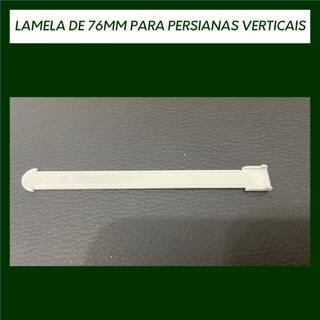 Lamela de 76mm para Persianas Verticais
