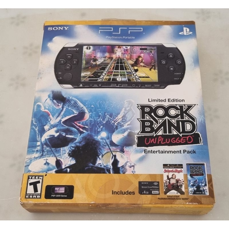 PSP Sony Limited Edition Rock Band Unplugged (Único a Venda