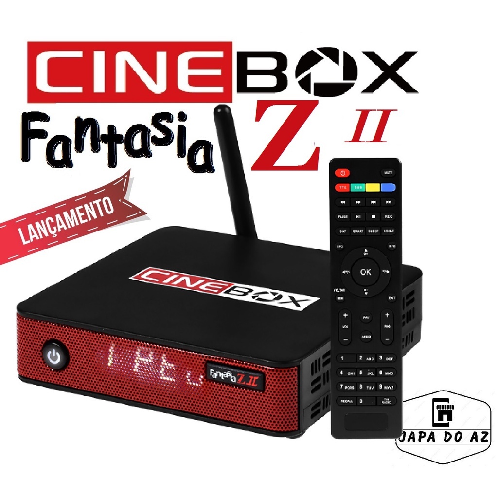 Receptor Cine~box Fantasia Z 2 Lançamento - Melhora o Preço