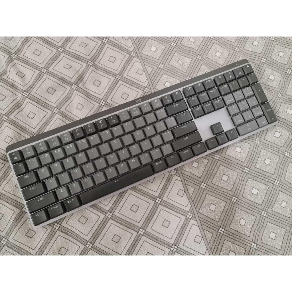 Teclado Mecânico sem fio Logitech MX Mechanical com Teclas Retroiluminadas Tactile Quiet