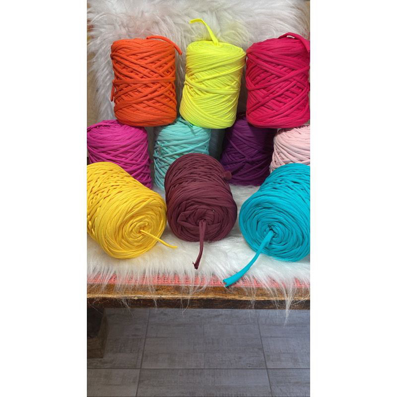 Fio de Malha com LYCRA - 500 Gramas - Crochê.