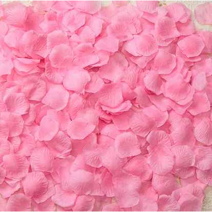 2500 Pétalas de Rosas Artificiais Cor-de-rosa Casamento Festas Romantico