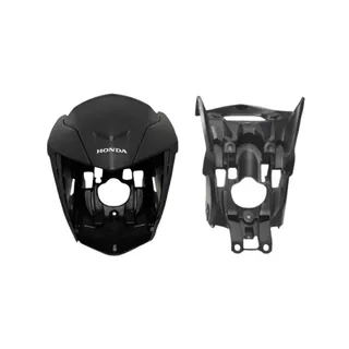 Frente carenagem farol painel Titan 160 2024 preto fosco
