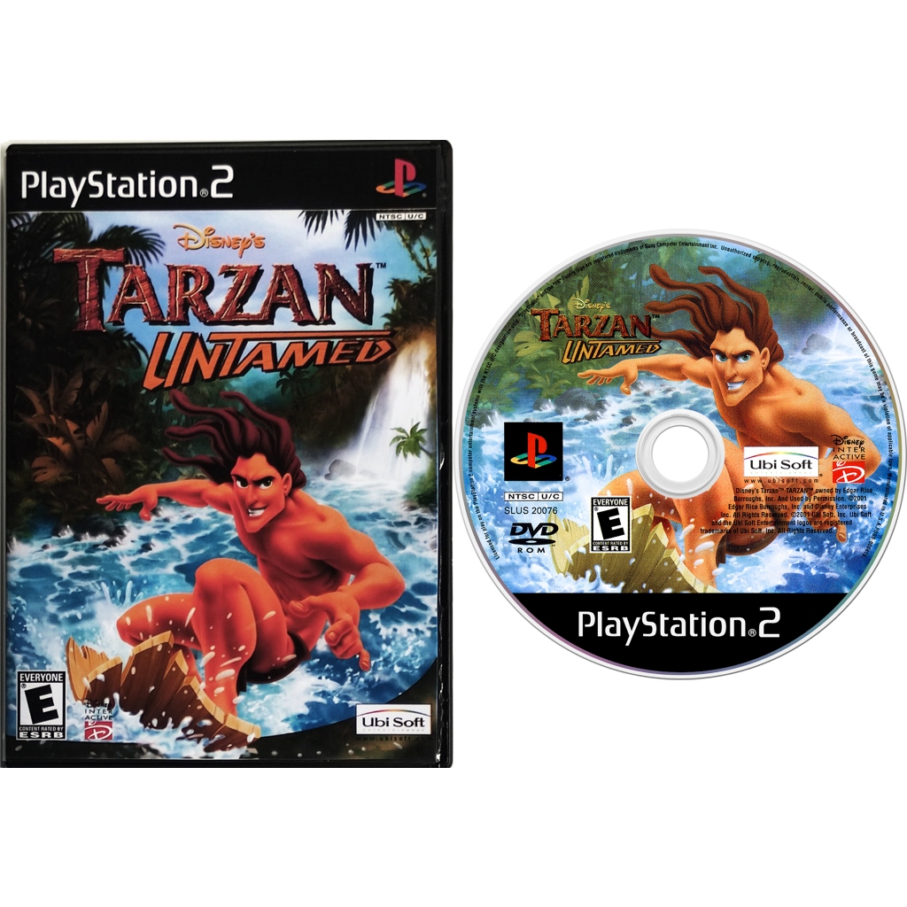Tarzan Untamed Ps2 Raro  Jogo de Videogame Playstation Usado