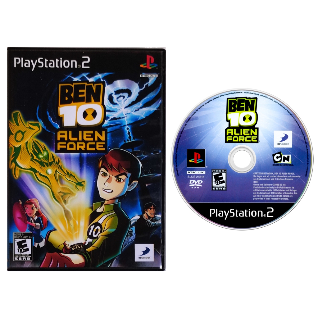 PS2 - Ben 10 -- Allien Force 