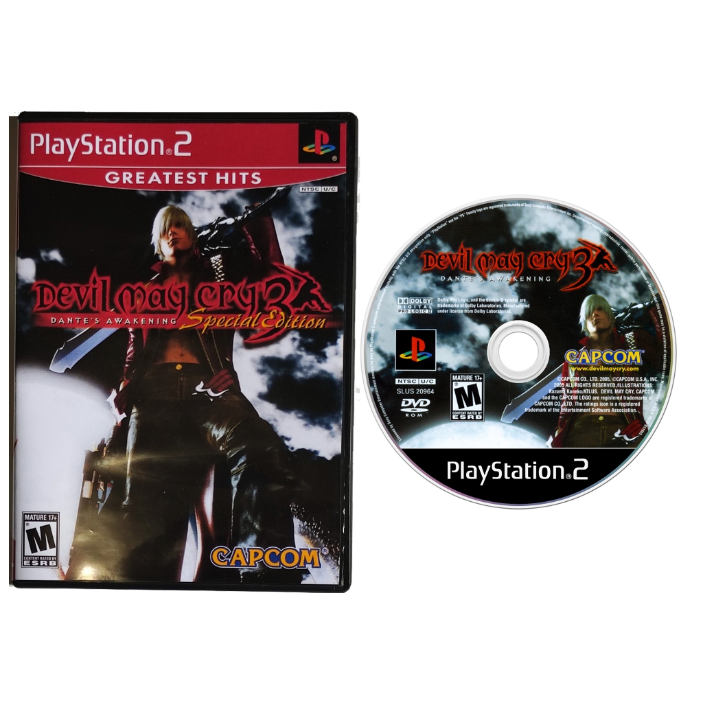 Jogo Devil May Cry 3: Dante'S Awakening (Europeu) - Ps2 em