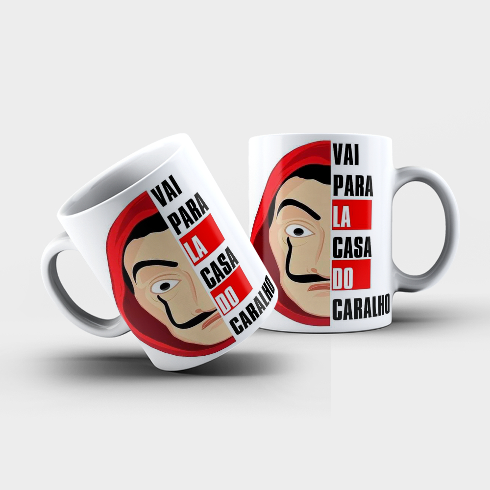 Caneca Personalizada Xingamentos Divertidas Xícara