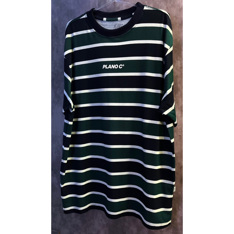 Camiseta Oversized Plano C Original Listrada Green White