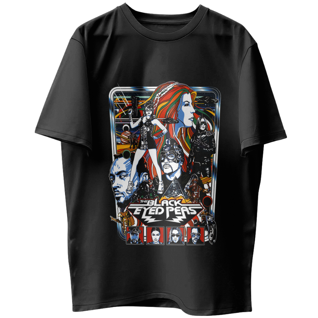Camiseta Unissex Black Eyed Peas The End Bep7