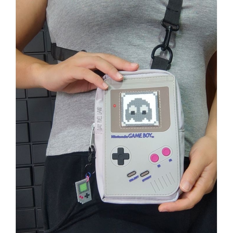 Bolsa Shoulder Bag Game Boy com tela personalizável em Pixel Arte