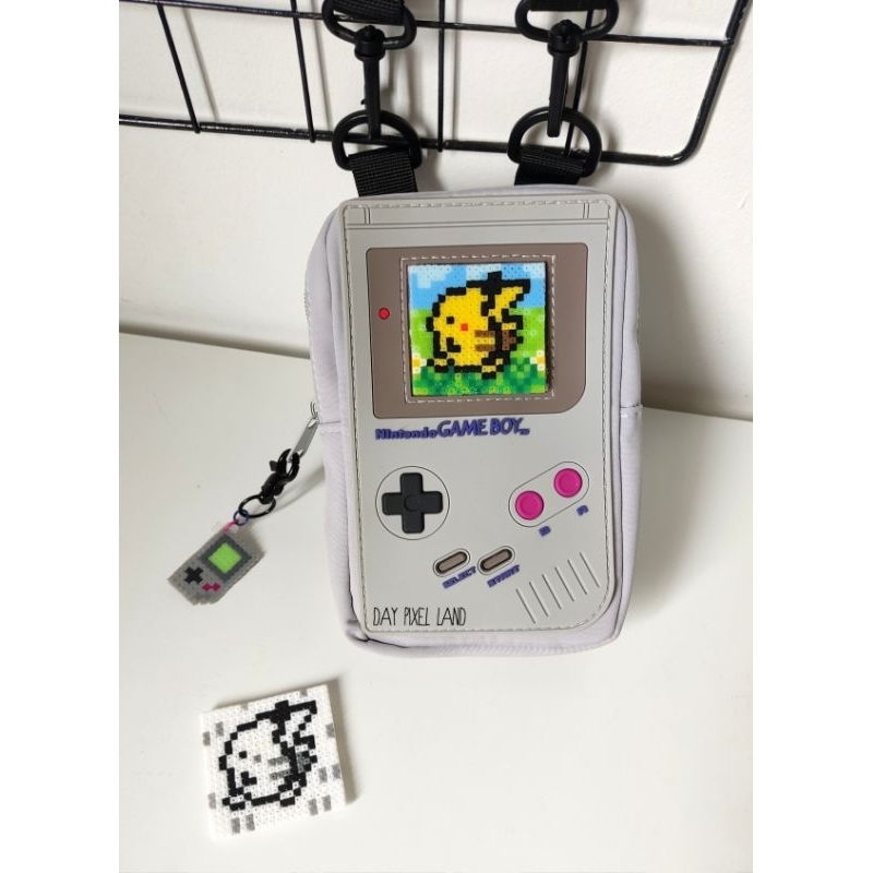 Nintendo Game Boy ショルダーバッグ Bolsa Shoulder Bag Game Boy com tela personalizável em Pixel Arte