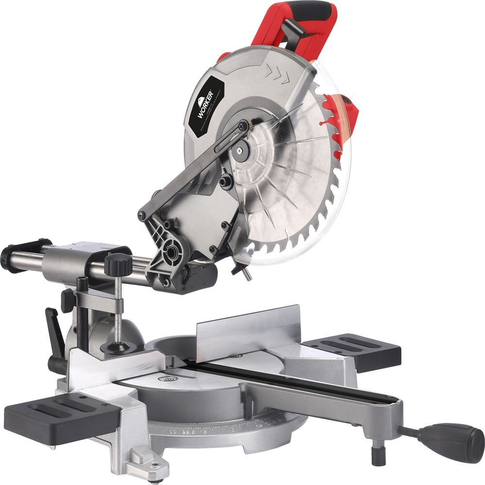 Serra Meia Esquadria Telescopica 1800w Com Braço Articulado Worker Esquadrilha Esquadrejadeira