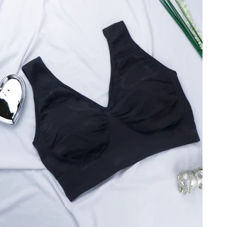 Kit com 2 Sutiãs top regata com bojo (CORES E/OU ESTAMPA SORTIDAS/ALEATÓRIA)