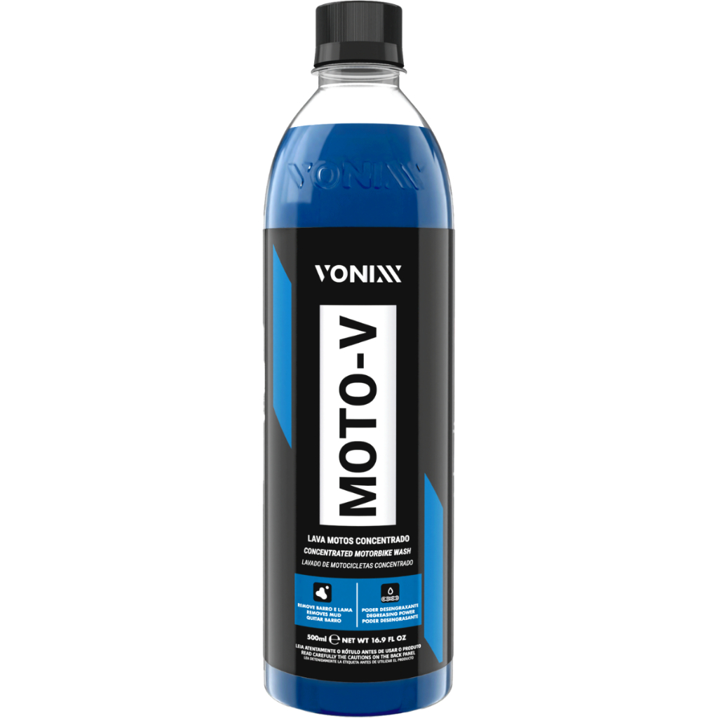 Moto-V Shampoo para Lavar Motos Concentrado Vonixx 500ml