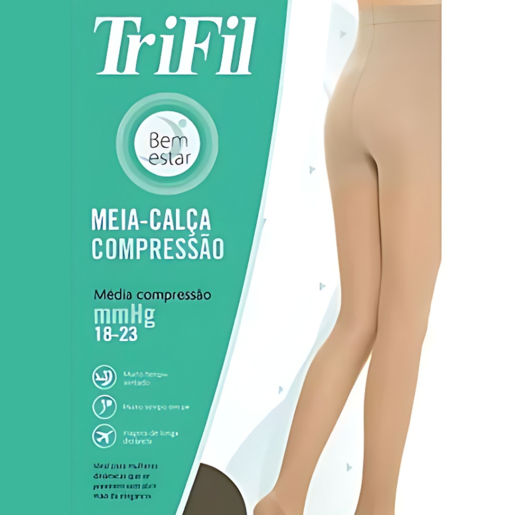 Meia calça corsário 2024 impuls trifil natural