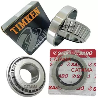 Kit Rolamento interno e externo com Retentor da Roda Dianteira Ford F1000 4x2 Até 1992
