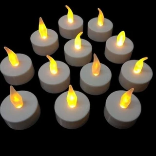 Kit com 24 velas de LED decorativa pequenas TG