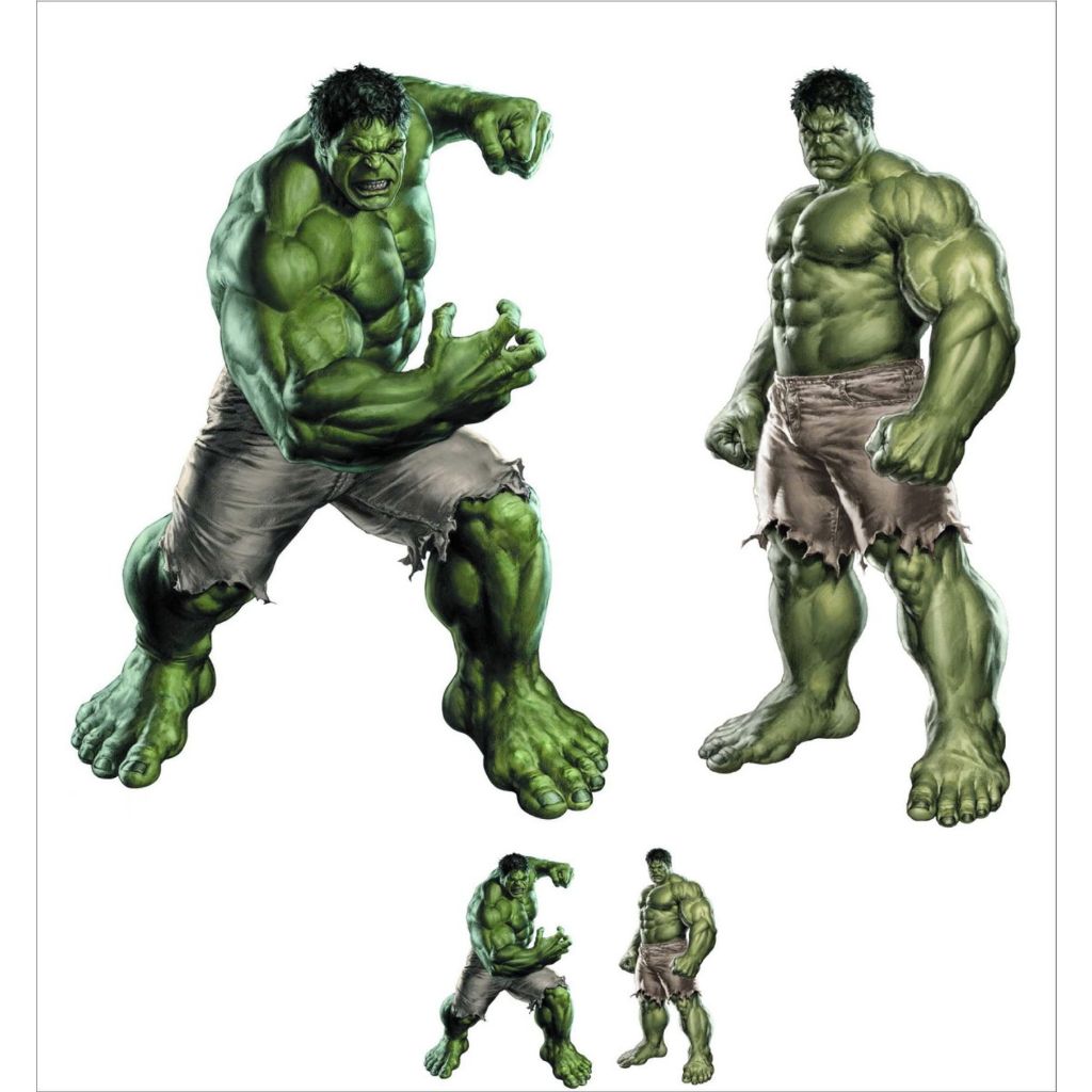 Displays MDF de Mesa- Hulk 4PÇAS | Shopee Brasil