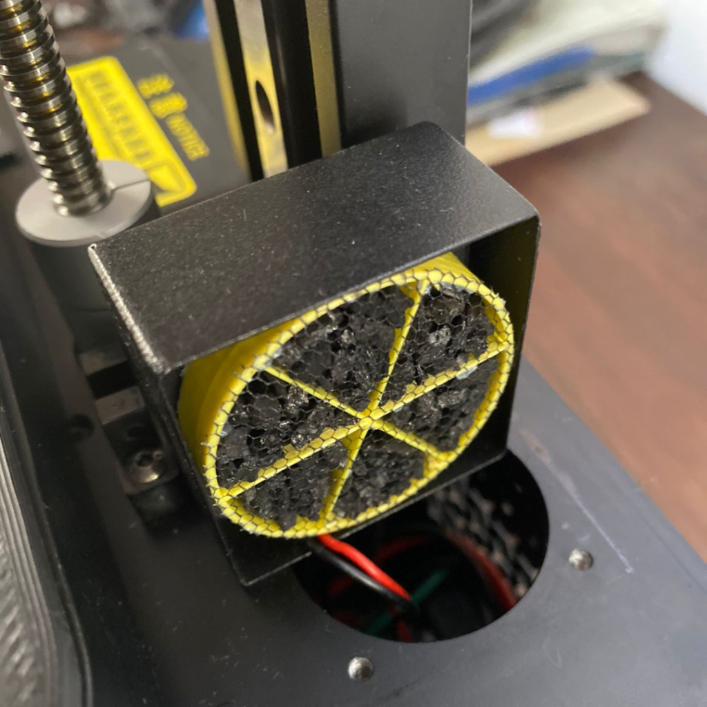 Filtro de Ar para Impressoras de Resina
