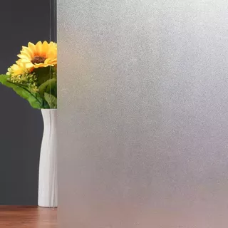 3m x 60cm Película Adesiva Jateado Transparente Blindex Vidro