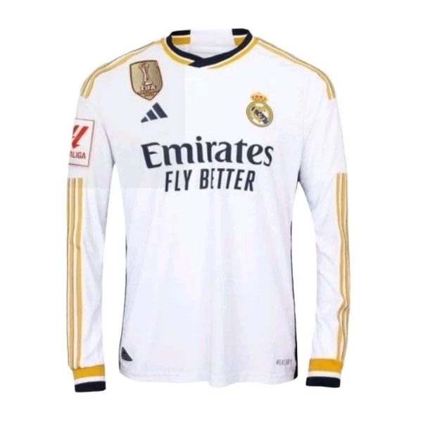 Camisa Real Madrid Manga Longa