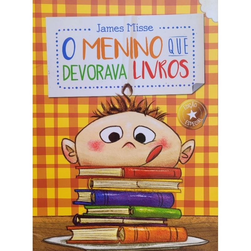 O Menino Que Devorava Livros - James Misse | Shopee Brasil