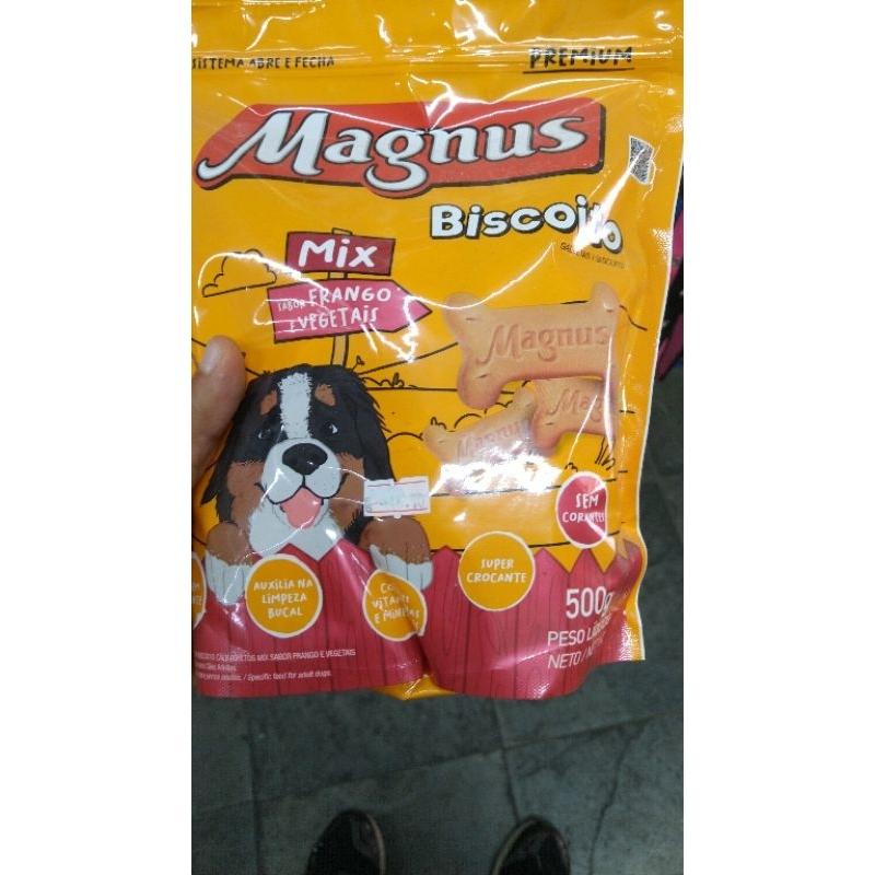 Biscoito Magnus mix 500gr | Shopee Brasil