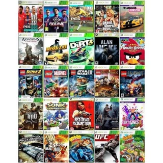 kit 5 jogos Xbox 360