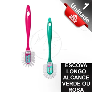 Escova Longo Alcance Plástica - Noviça