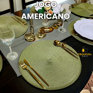 Conjunto de 4 jogos americanos redondos esportivos futebol americano fogo  água jogo americano lavável resistente ao calor tapetes de mesa redondos  para cozinha mesa de jantar 39 cm