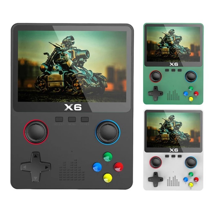 Console Portátil X6 11 Sistemas com 10000 Jogos Mini game Retro 3D - Produto no Brasil