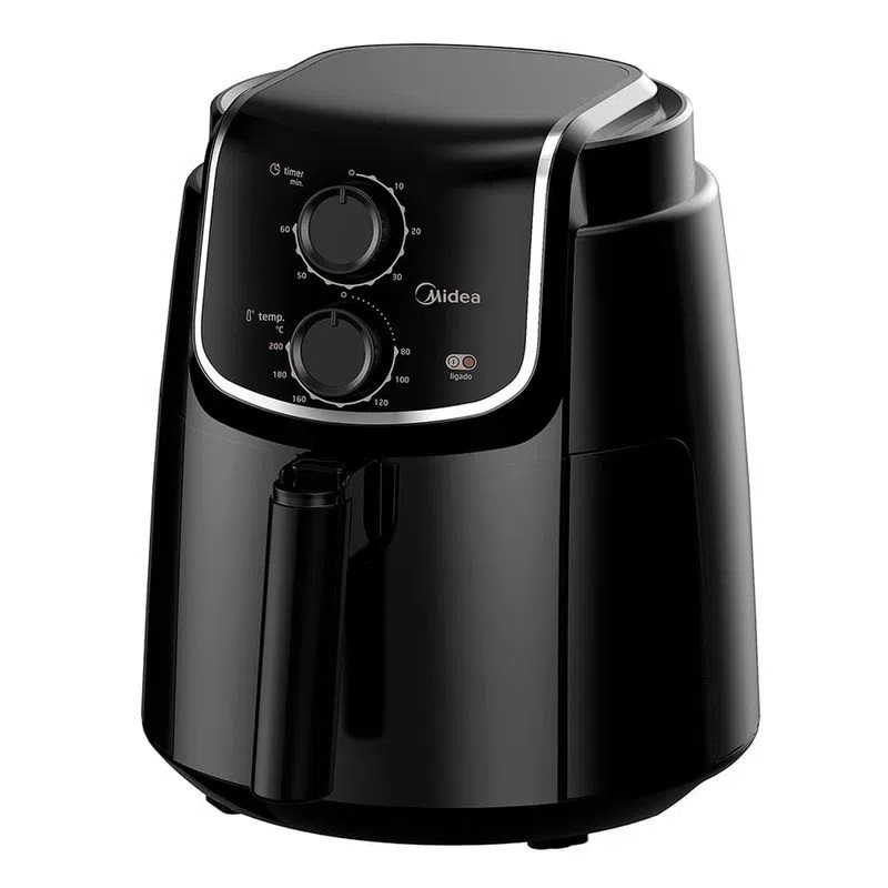 Fritadeira Elétrica Air Fryer Midea Gourmet 4l- Preto 127 V