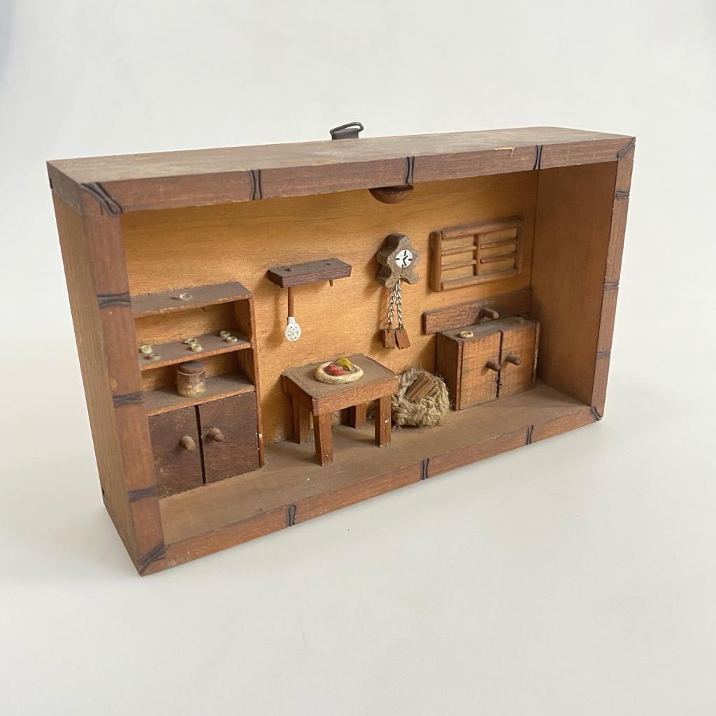 Enfeite de Parede Cozinha de Madeira