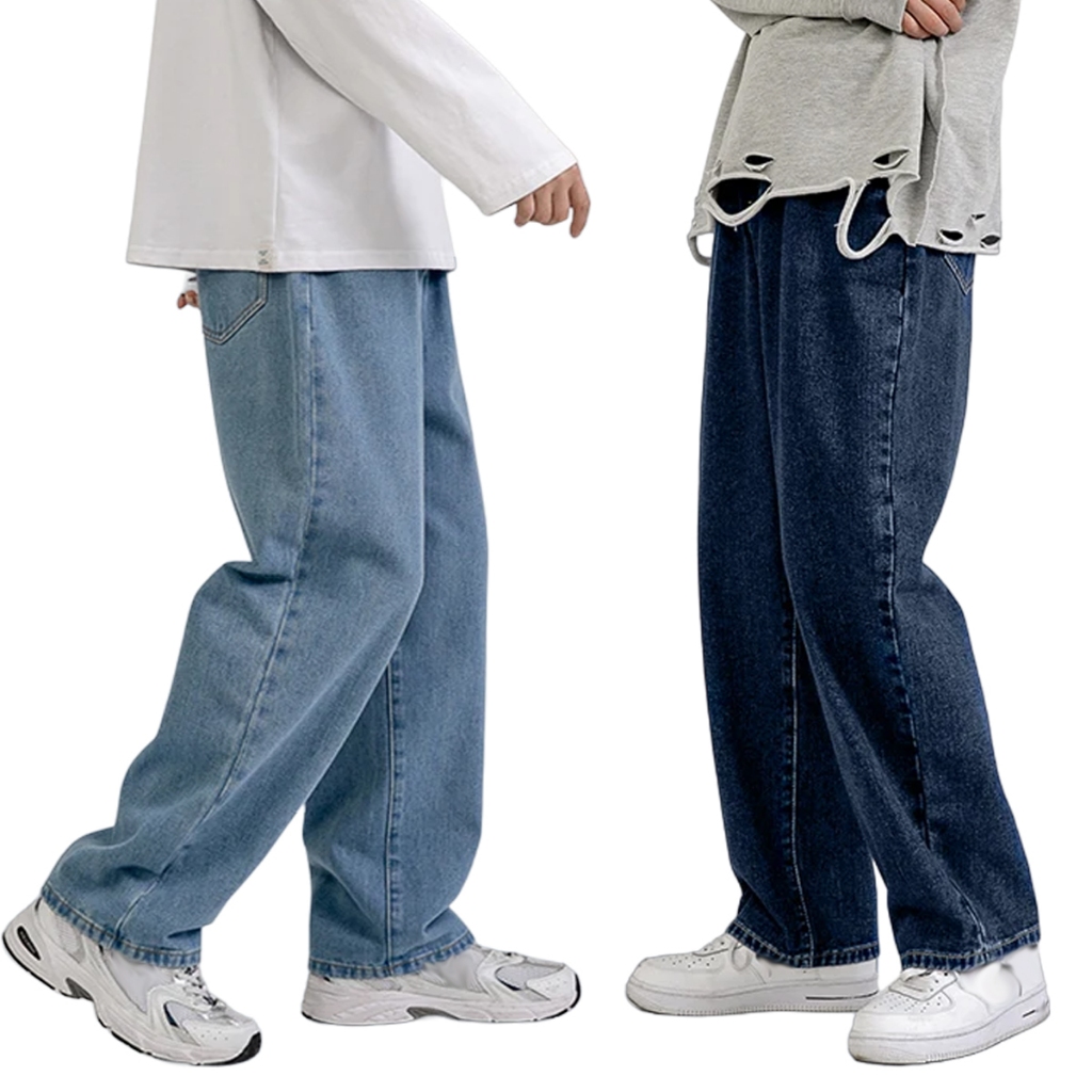 Calça jeans streetwear masculina alta qualidade hip hop monocromática ...