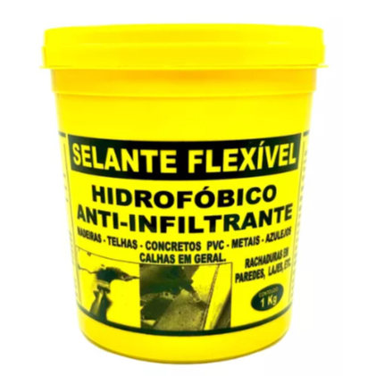 Selante Flexível Água Anti Infiltrante Veda Vazamentos Vídeo Demonstrativo