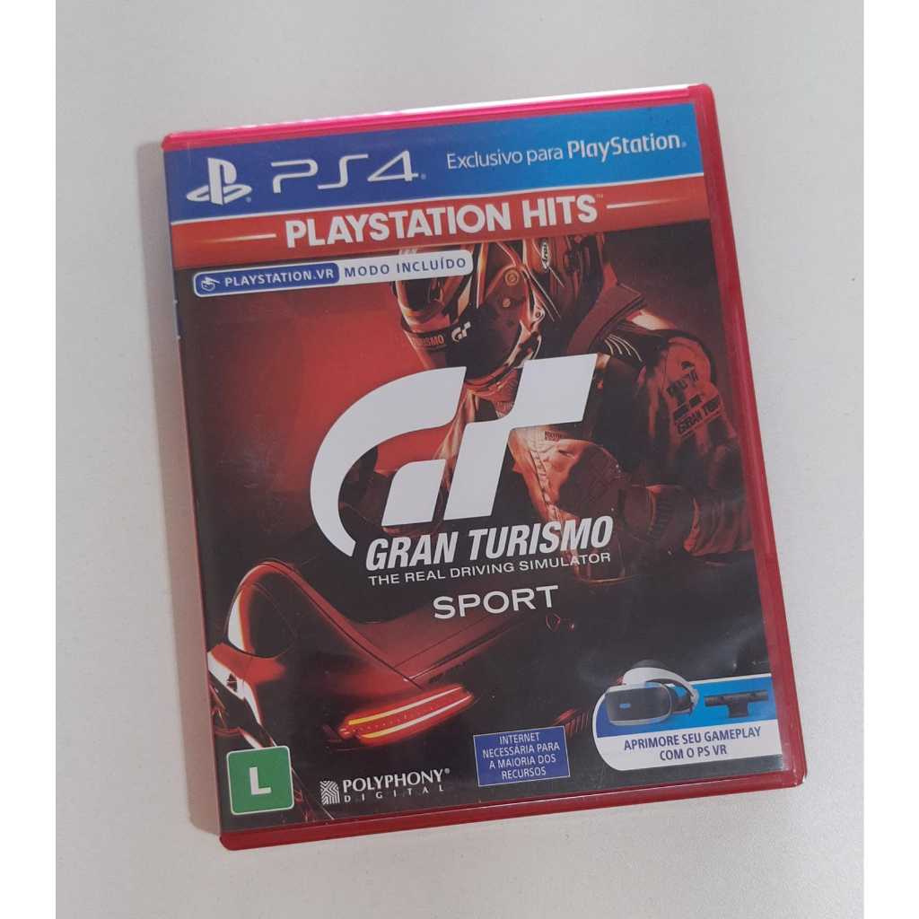 Gran Turismo Sport jogo semi novo PS4 Shopee Brasil