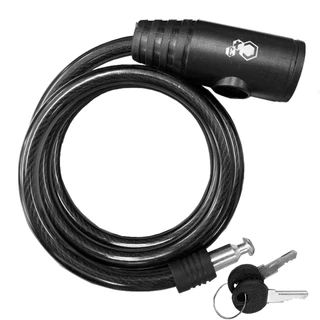 Trava Articulada Anti Furto Cadeado Capacete Moto Estepe 1 x 8 mm