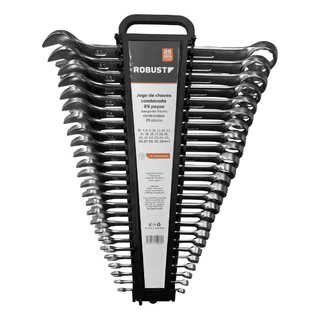 Chaves Combinadas 25 Peças Profissional 6-32mm Robust