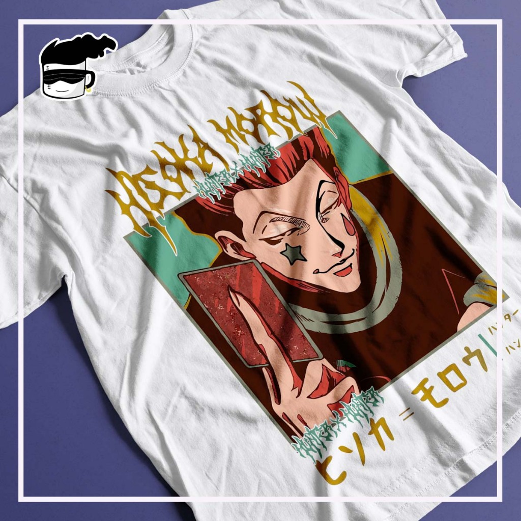 HUNTER X HUNTER ANIME - CAMISETA UNISSEX E BABY LOOK 100% POLIÉSTER