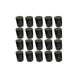 20 Capa De Porca Boliviana Preta Black Caminhao 27 32mm/33mm